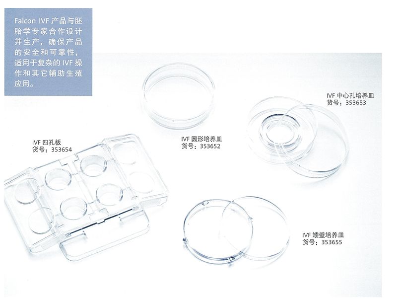 FALCON IVF專用培養皿800